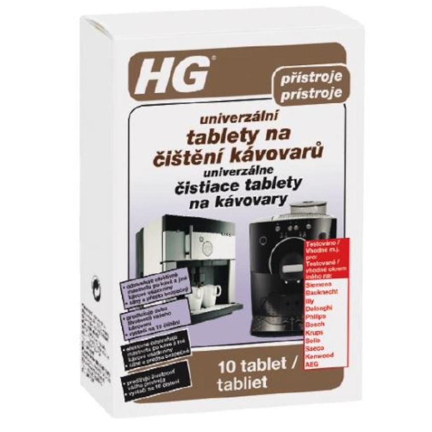 20AH UNIVERZÁLNÍ TABLETY NA ČIŠTĚNÍ KÁVOVARŮ HG