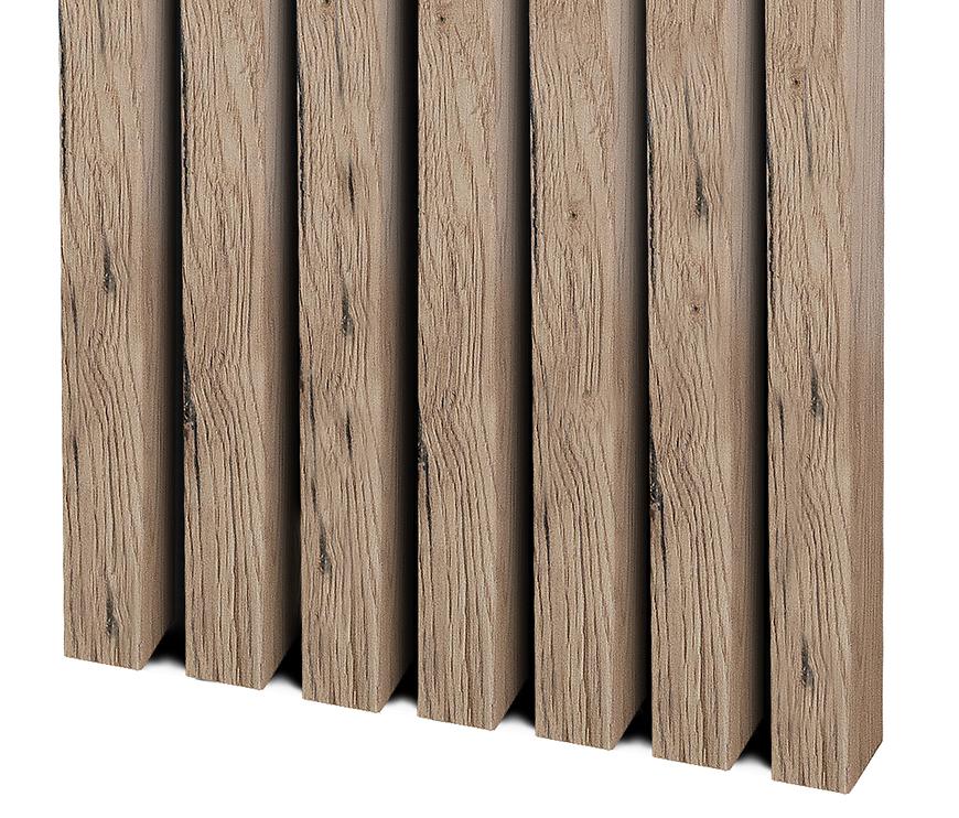 3D Dekorační lamely 4-stranné Dub Sanremo 30x38x2750mm Parquet Mercado Premium