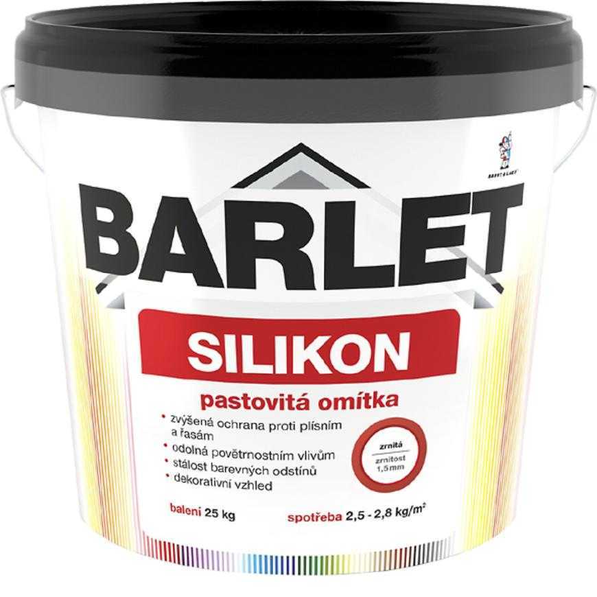 Barlet silikon zrnitá omítka 1