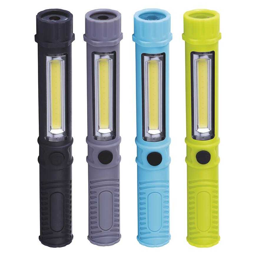 Baterka LED COB+1 LED P3897 Baumax