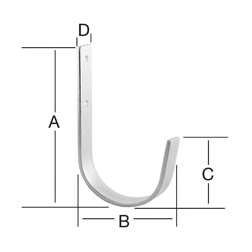 Hák uni 170x90x100x25 zn Vormann