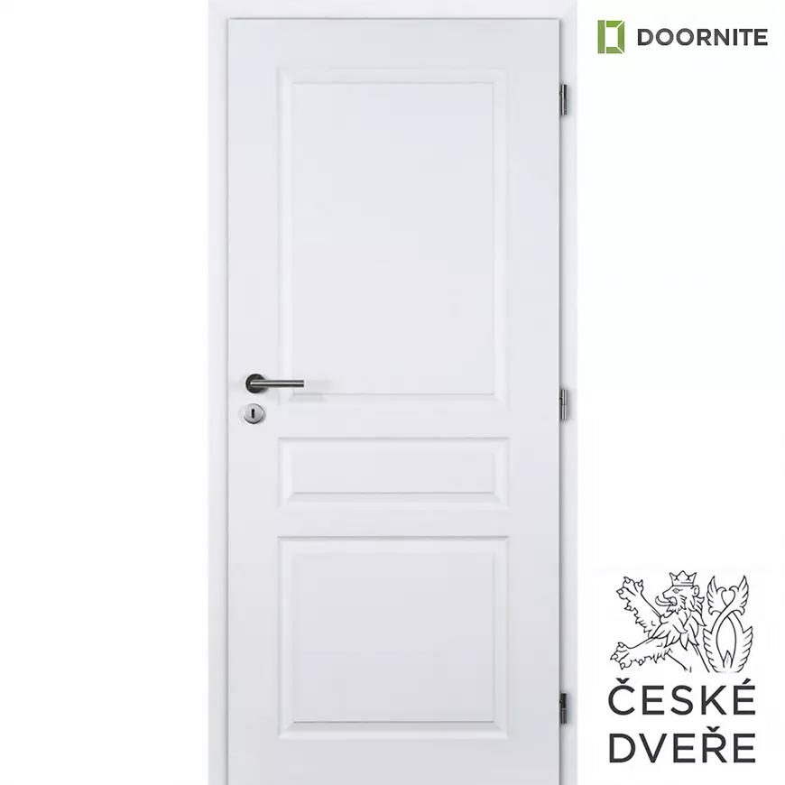 Interiérové dveře Troja Plné Bílé 60P DOORNITE