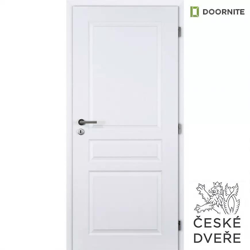 Interiérové dveře Troja Plné Bílé 70P DOORNITE