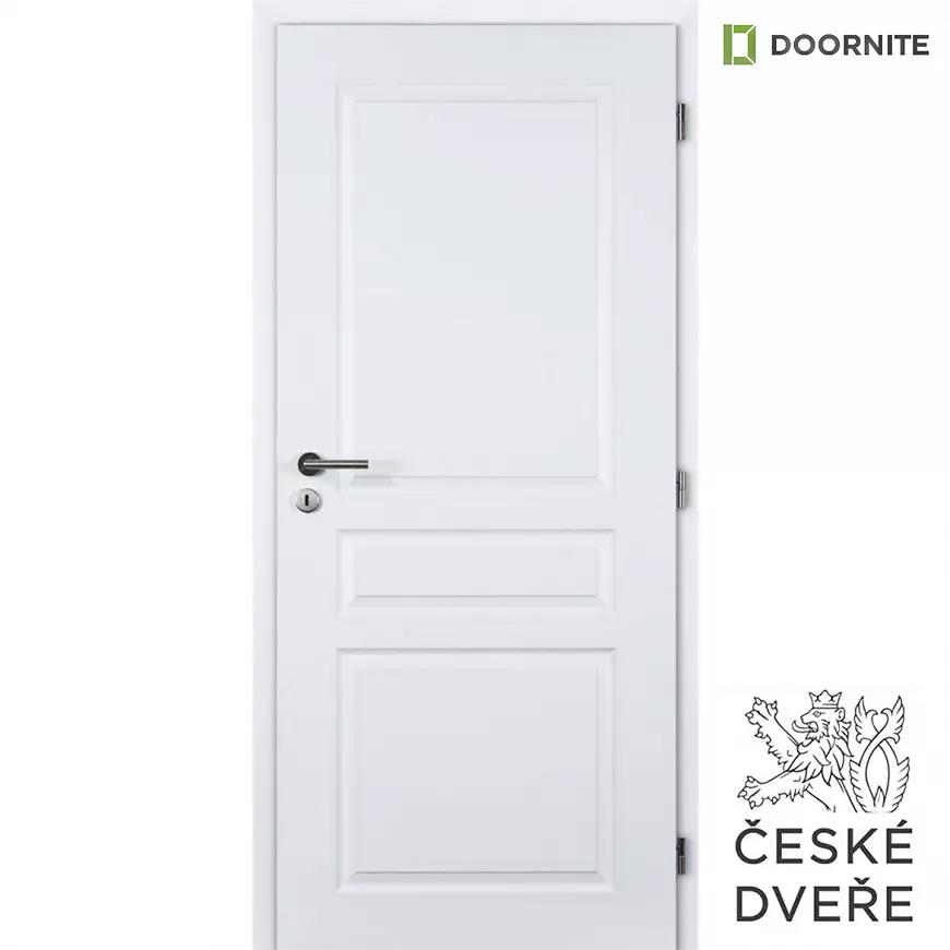 Interiérové dveře Troja Plné Bílé 80P DOORNITE