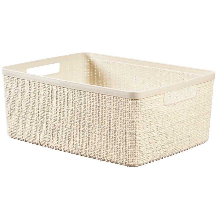 Košík S Jute 245371 krém. 12l Baumax