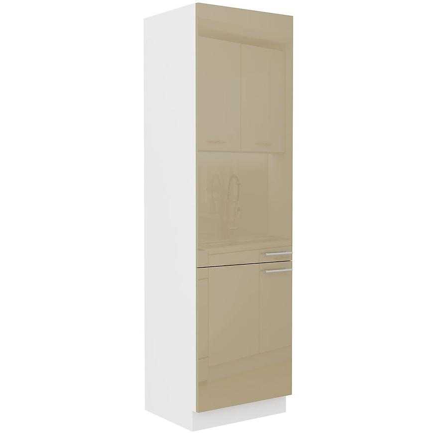 Kuchyňská Skříňka Lara 60dk-210 2f Bb Mdf Cappuccino Lesk Baumax