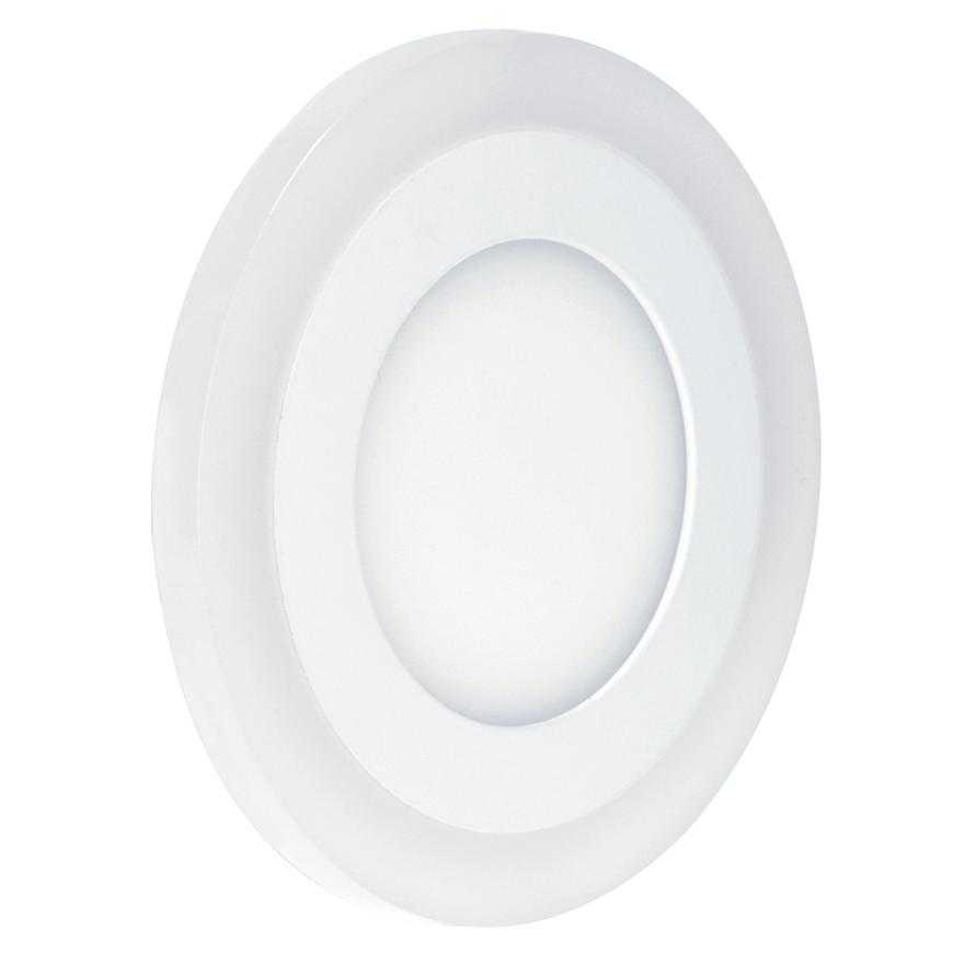 LED vestavné svítidlo DUO kulaté 18W+6W 1530 lm ECOLITE