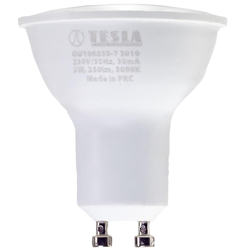 LED žárovka 3W GU10 3000K Tesla