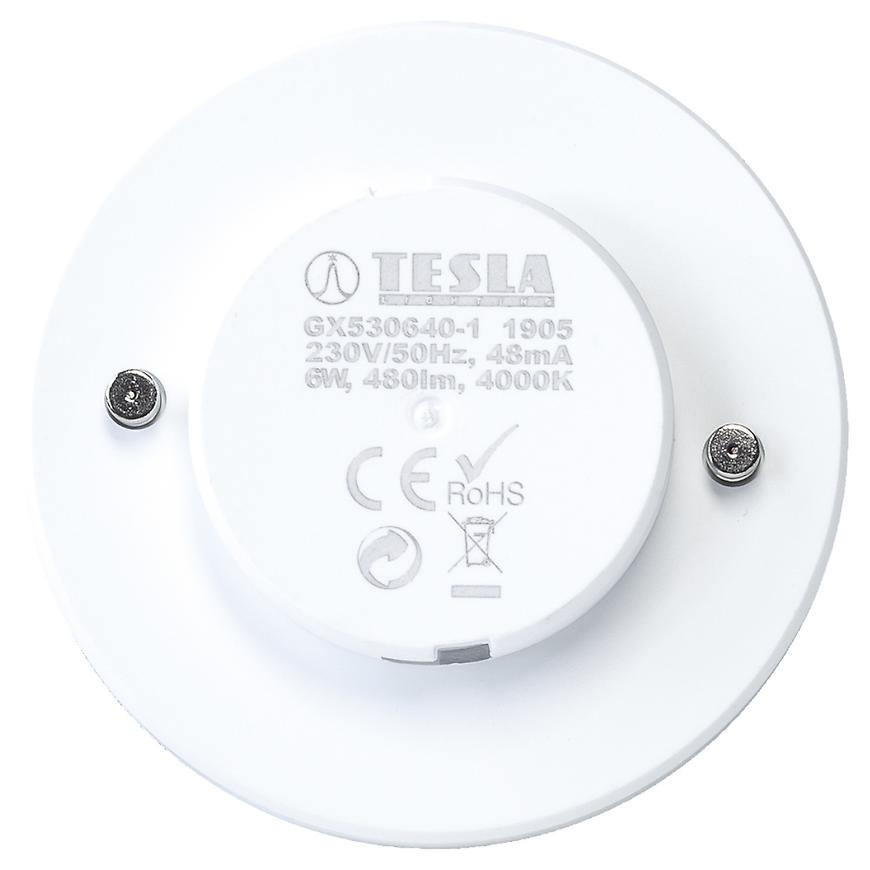 LED žárovka 6W GX53 4000K Tesla