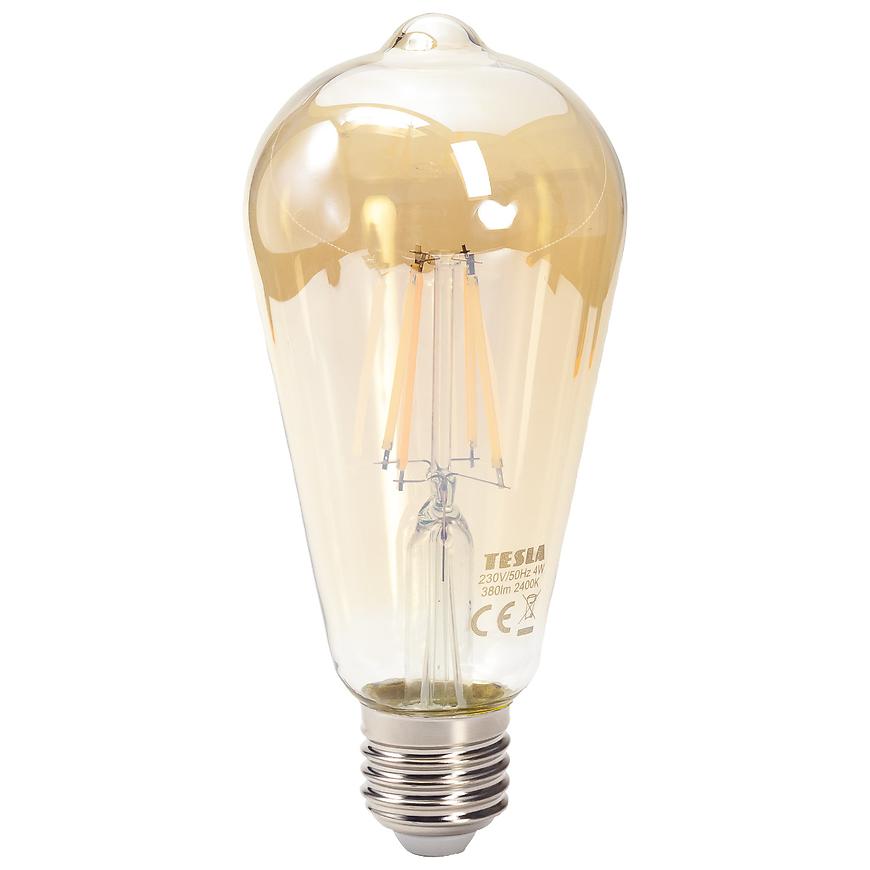 LED žárovka Cone Bulb Vintage 4W E27 2400K Tesla