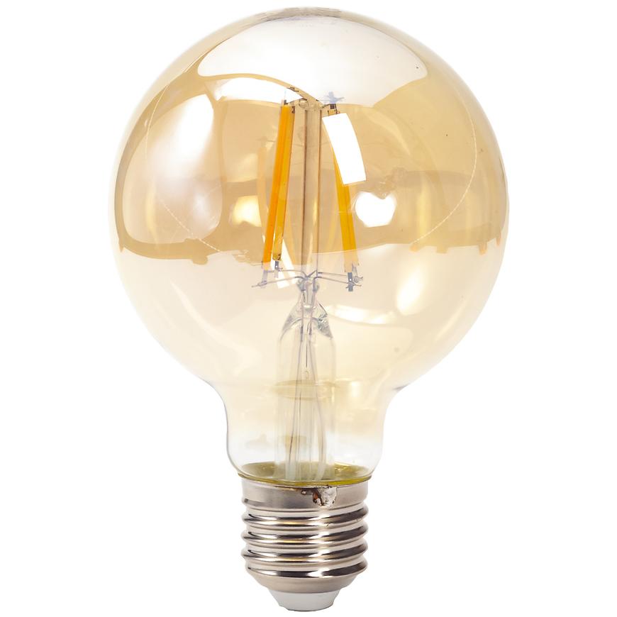 LED žárovka Globe G80 Vintage 4W E27 2400K Tesla