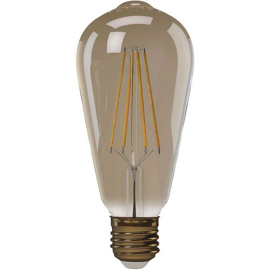 LED žárovka Vintage ST64 4W E27 2200K Emos