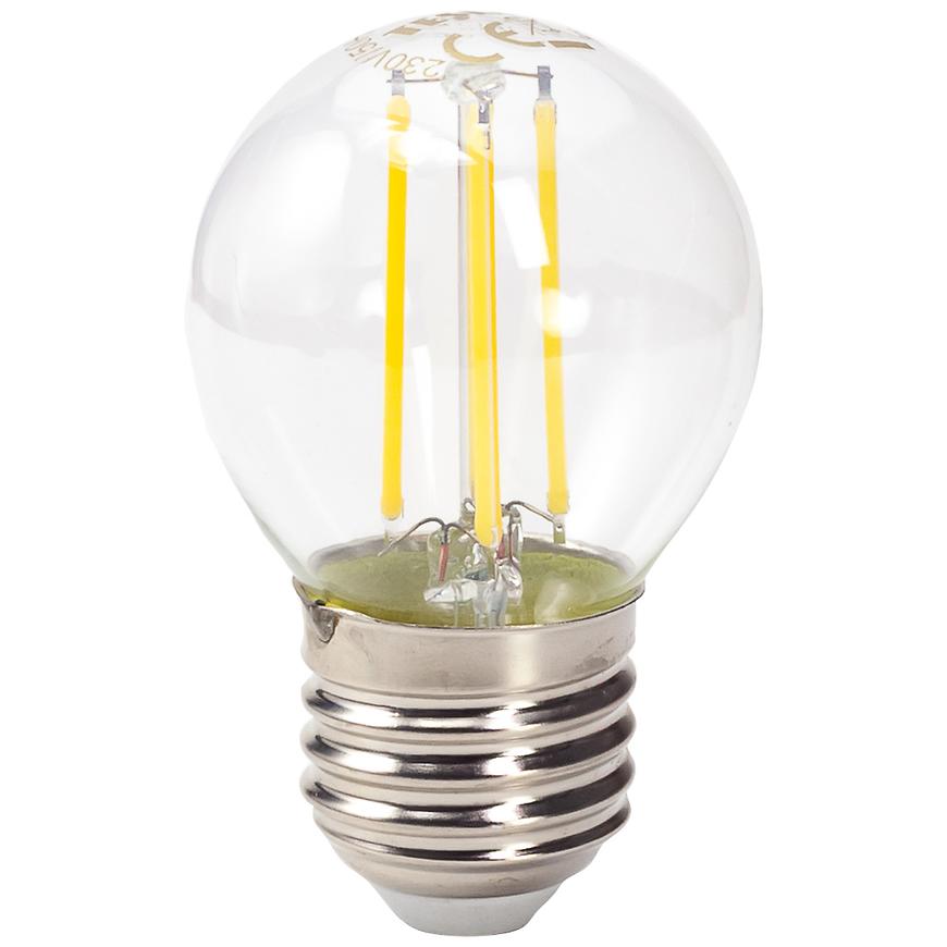 LED žárovka miniglobe Filament Retro 4W E27 4000K Tesla