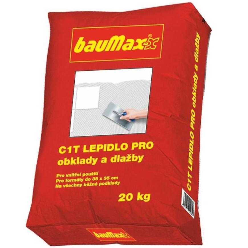 Lepidlo Pro obklady a dlažby C1T 20 kg Baumax