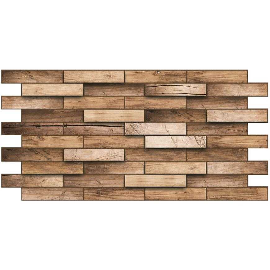 Nástěnný panel PVC Walnut 98x48 cm Baumax