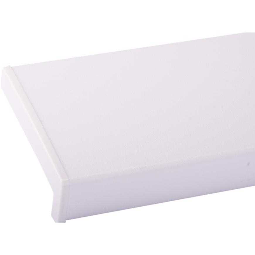 PVC parapet bílý 25x150cm vč. 1 ks zakončení Baumax