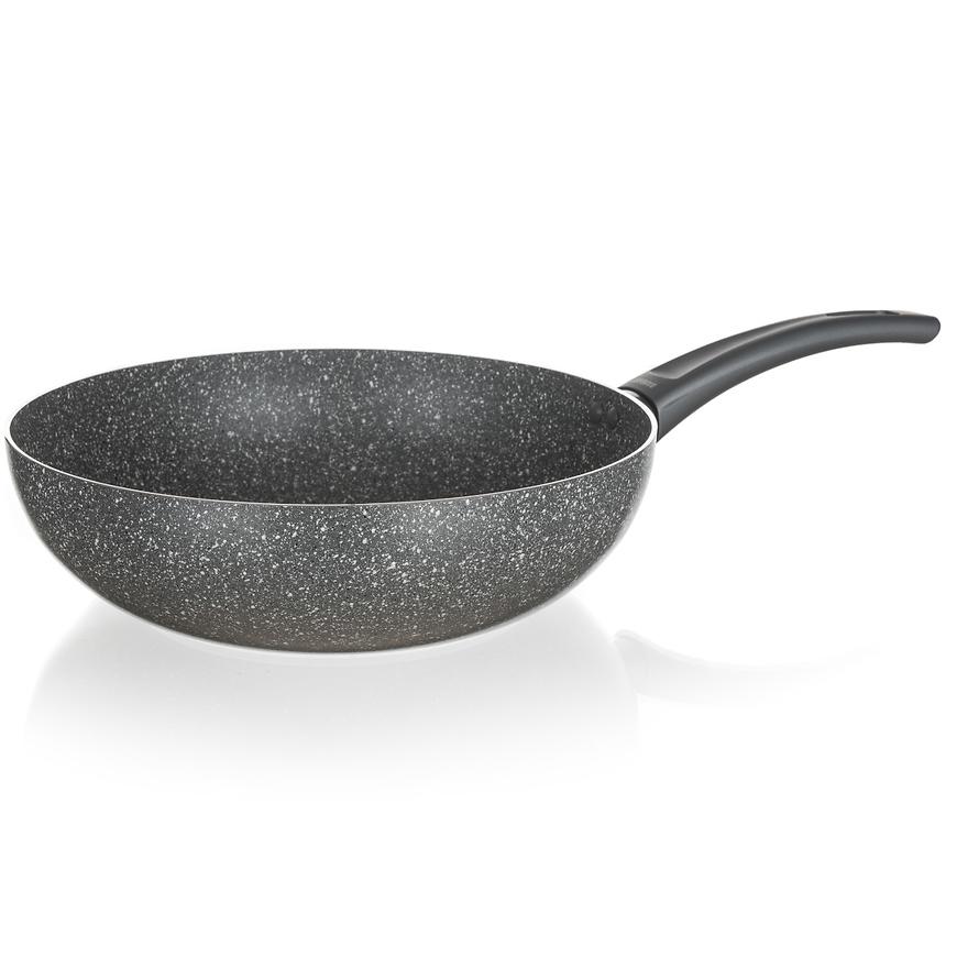 Pánev wok 28x8cm GRANITE 40051228 Baumax