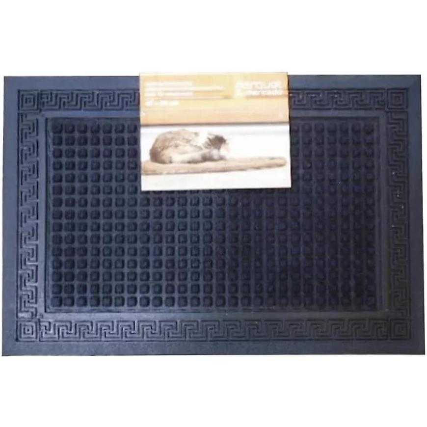 Rohožka Greek key square black 40x60 Baumax