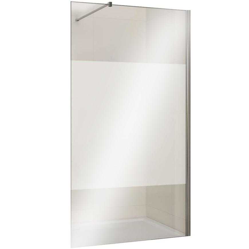 Sprchová zástěna WALK-IN MIST 100 x 195 přetisk Baumax