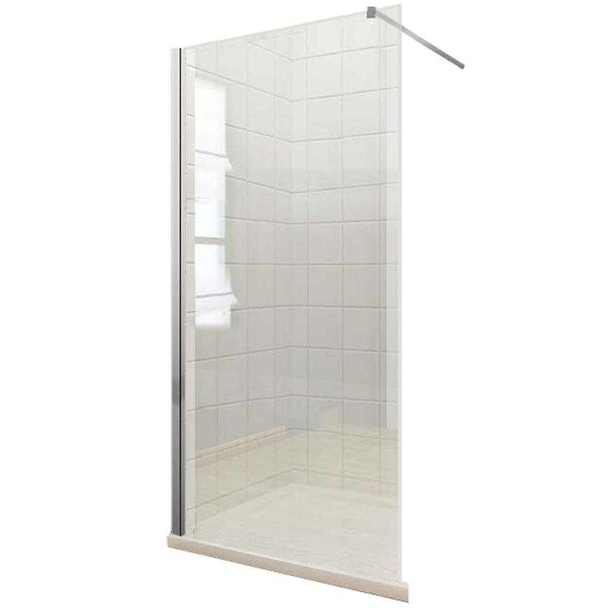 Sprchová zástěna WALK-IN Soft 100 x 195 chromový profil Baumax