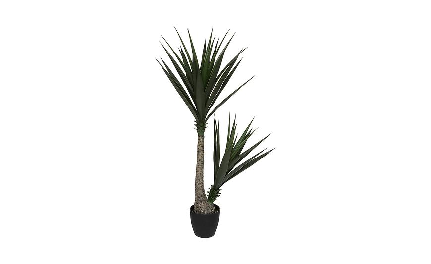 Umělá rostlina Yucca v květináči H130cm Baumax