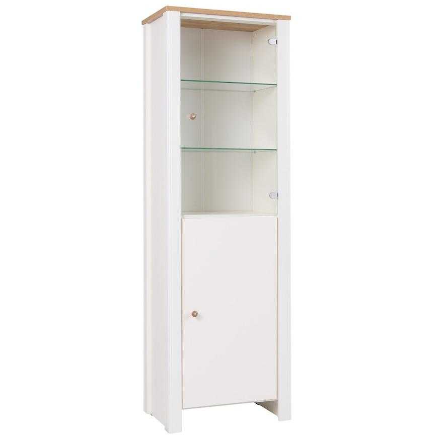 Vitrine Berg 65cm Crem/Dub Zlatý P Baumax