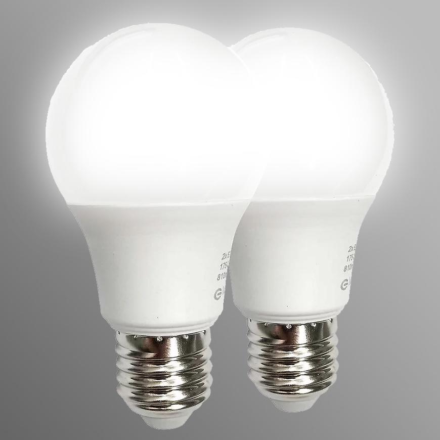 Žárovka LED 2PACK A60 E27 10W 3000K Baumax