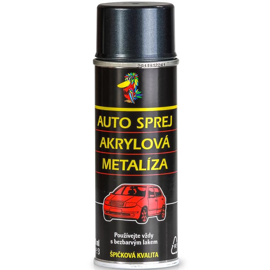 Auto sprej antracit šedá metalická 200ml Motip