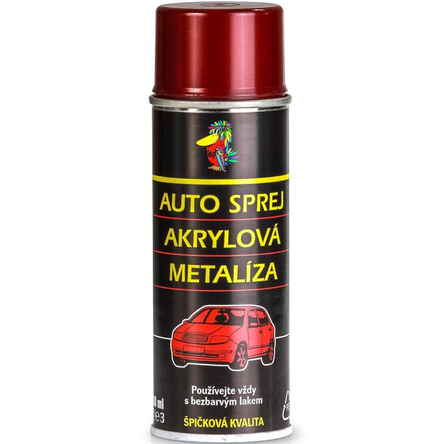 Auto sprej červená hot-chilli metalická 200ml (F3S-8H8H) Motip