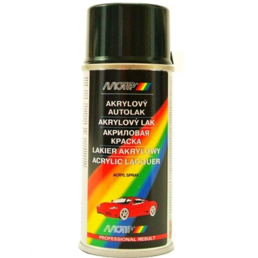 Auto sprej tmavě zelená metalická 200ml (F6S) Motip