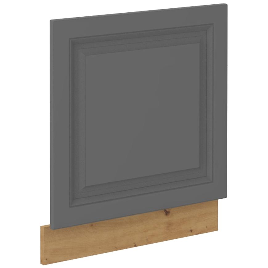 Dvířka na vestavnou myčku kuchyňská skříňka Stilo dustgrey/artisan 570x596 Baumax