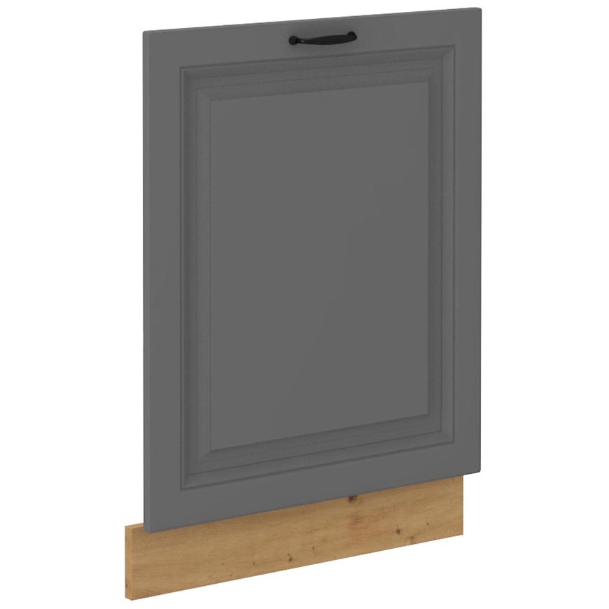 Dvířka na vestavnou myčku kuchyňská skříňka Stilo dustgrey/artisan 713x596 Baumax