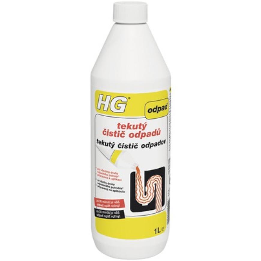 HG tekutý čistič odpadů 1l HG