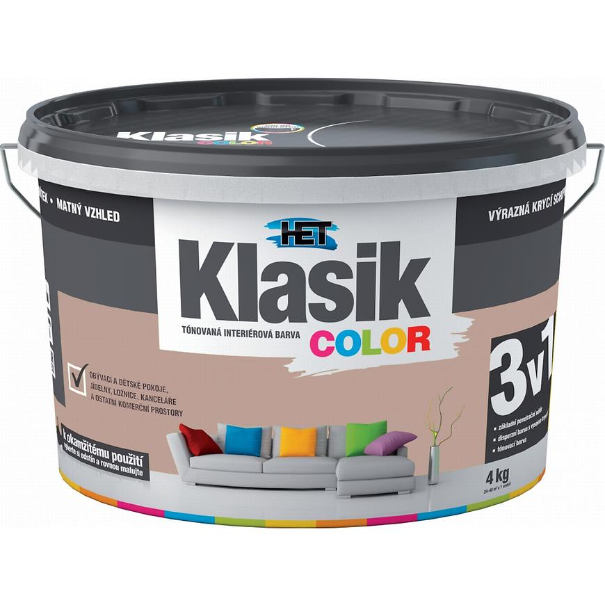 Het Klasik Color 0257 hnědý ořechový 4kg Het