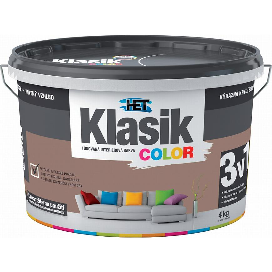 Het Klasik Color 0297 hnědý nugátový 4kg Het