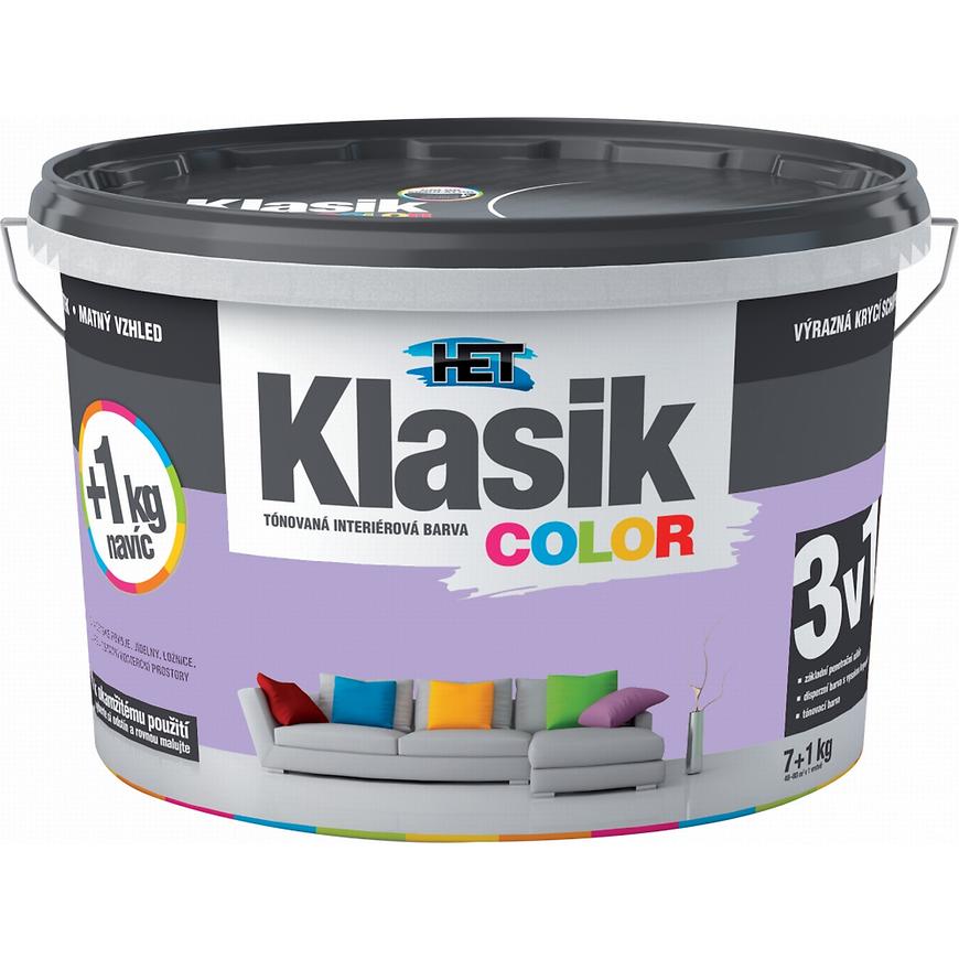 Het Klasik Color 0327 fialový lila 7+1kg Het