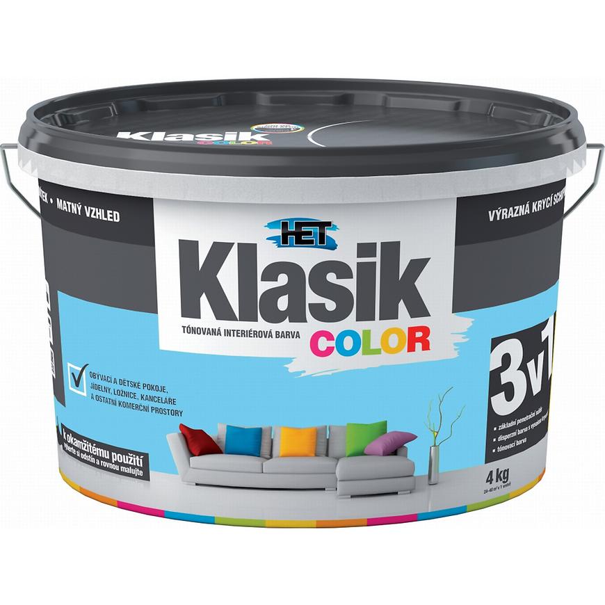 Het Klasik Color 0407 modrý blankytný 4kg Het