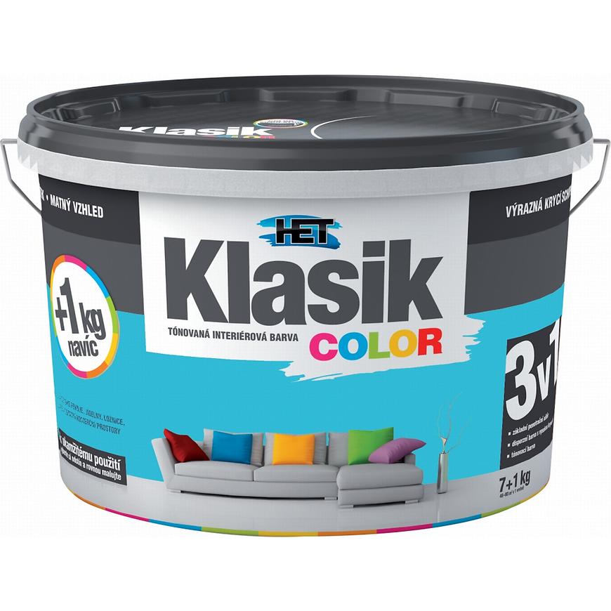 Het Klasik Color 0487 modrý tyrkysový 7+1kg Het