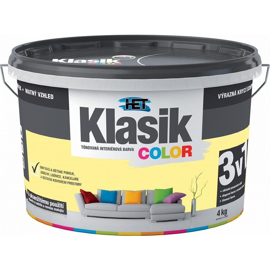 Het Klasik Color 0608 žlutý zázvorový 4kg Het