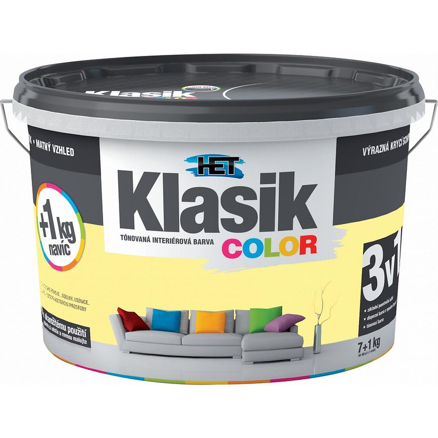 Het Klasik Color 0608 žlutý zázvorový 7+1kg Het