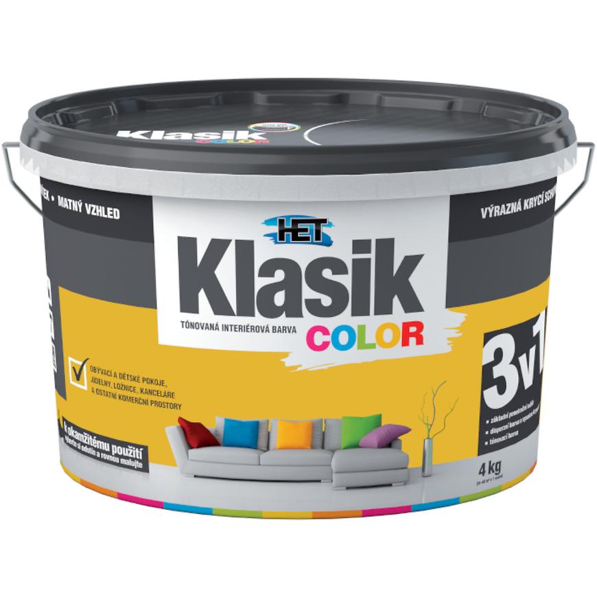 Het Klasik Color 0628 žlutý 4kg Het