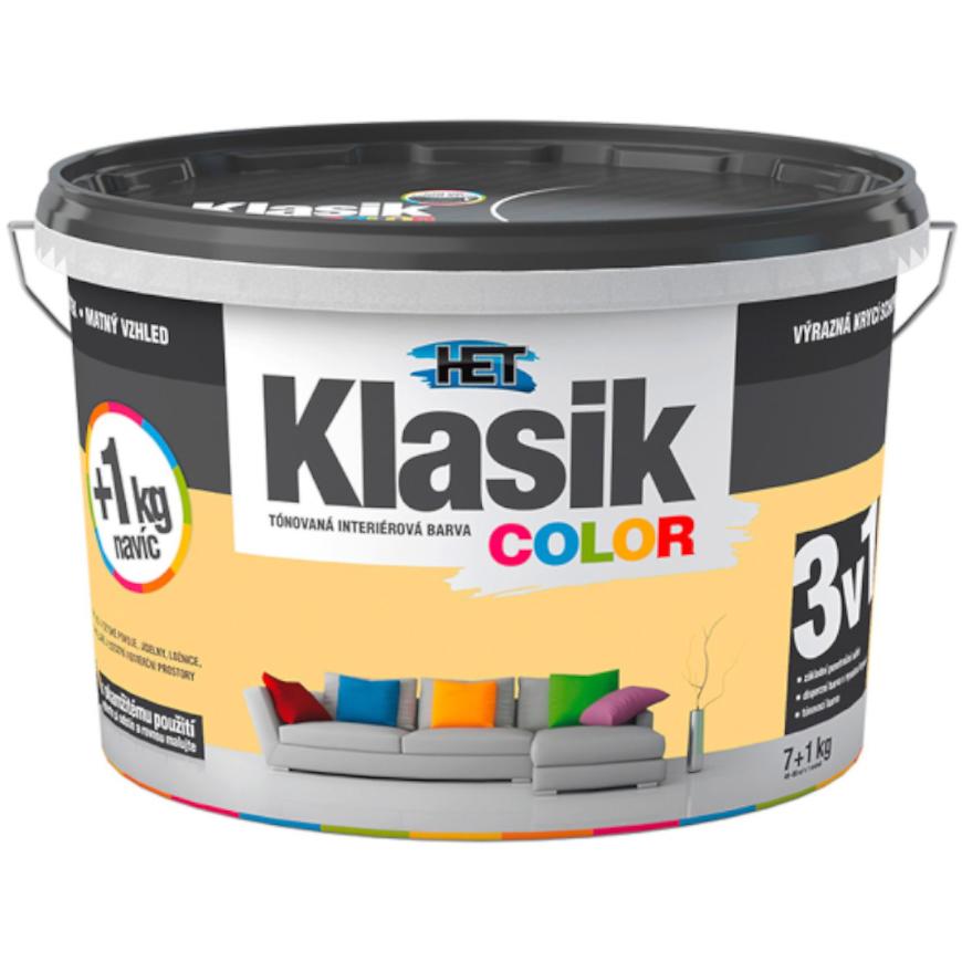 Het Klasik Color 0628 žlutý 7+1kg Baumax