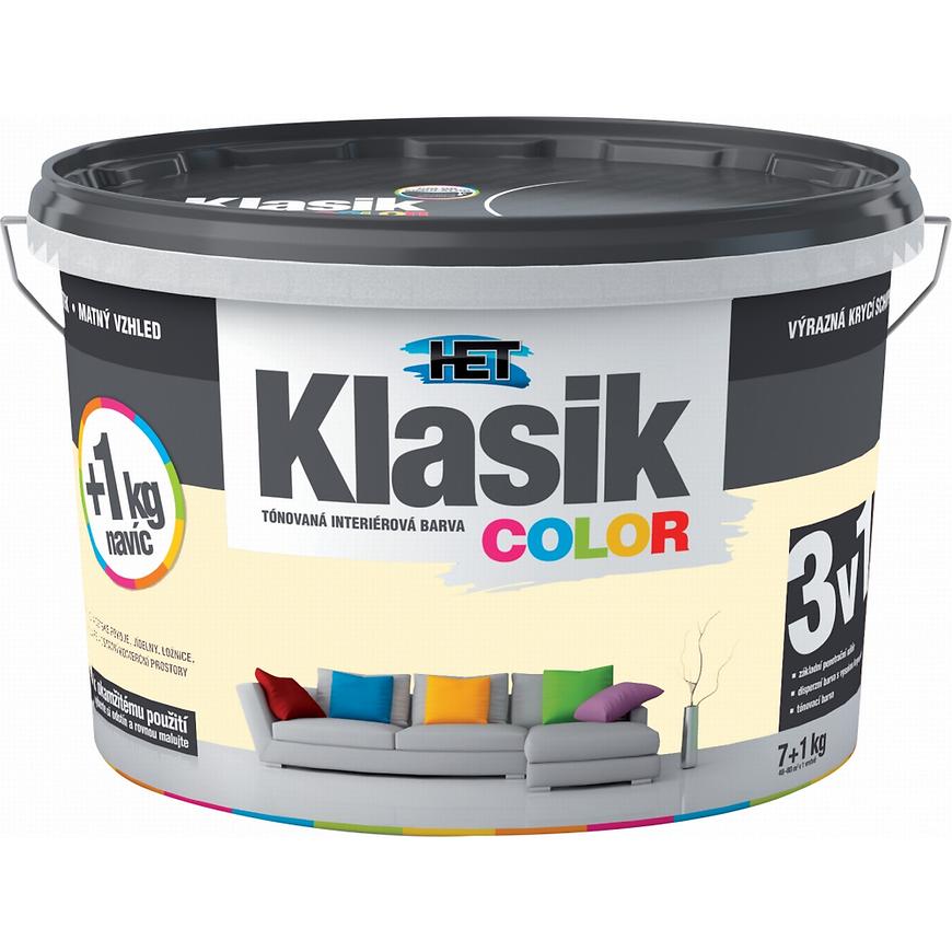 Het Klasik Color 0667 žlutý vanilkový 7+1kg Het