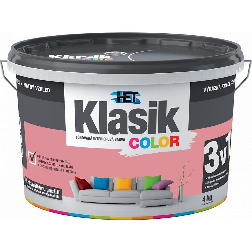 Het Klasik Color 0808 červený cihlový 4kg Het