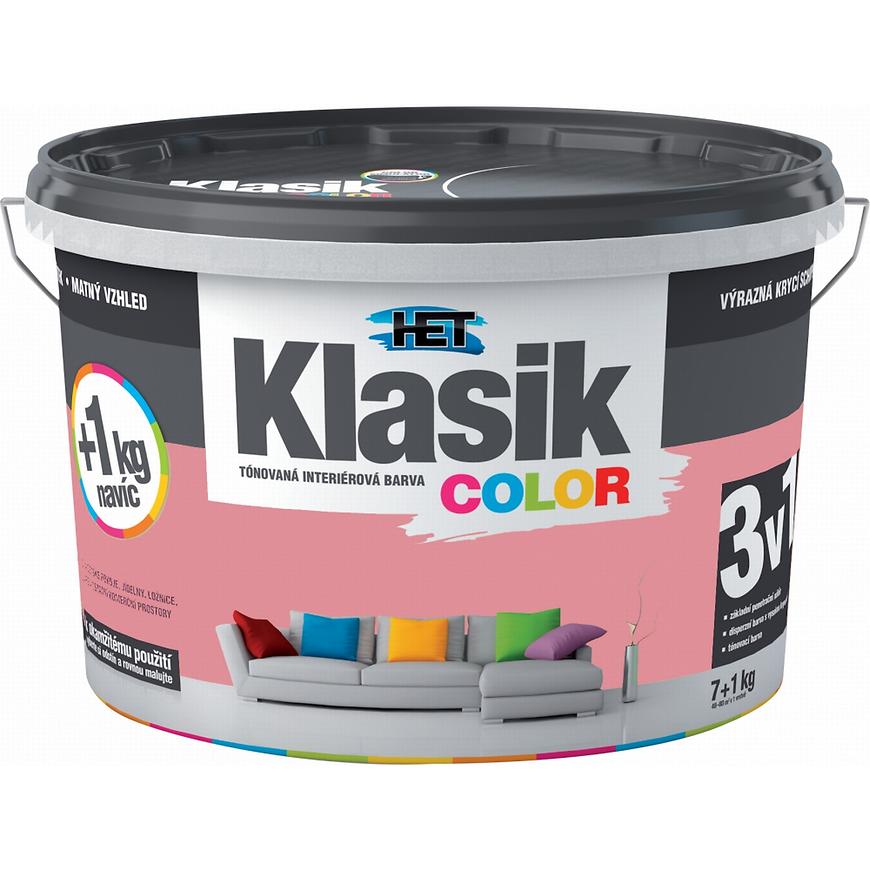 Het Klasik Color 0808 červený cihlový 7+1kg Het