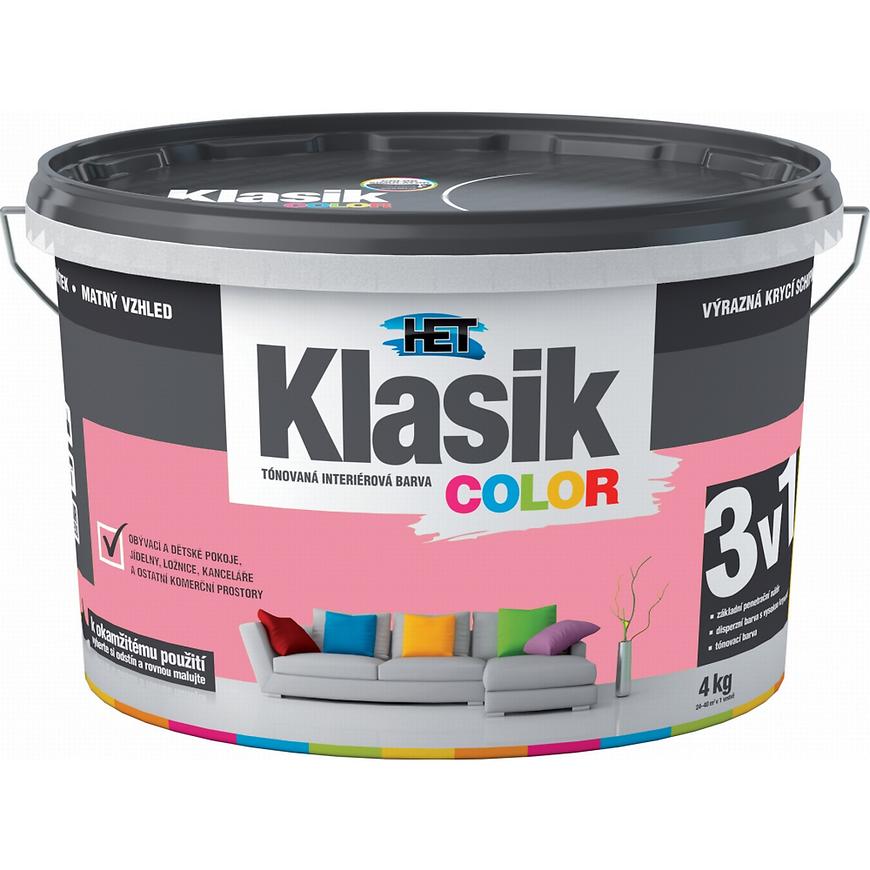 Het Klasik Color 0837 růžový 4kg Het