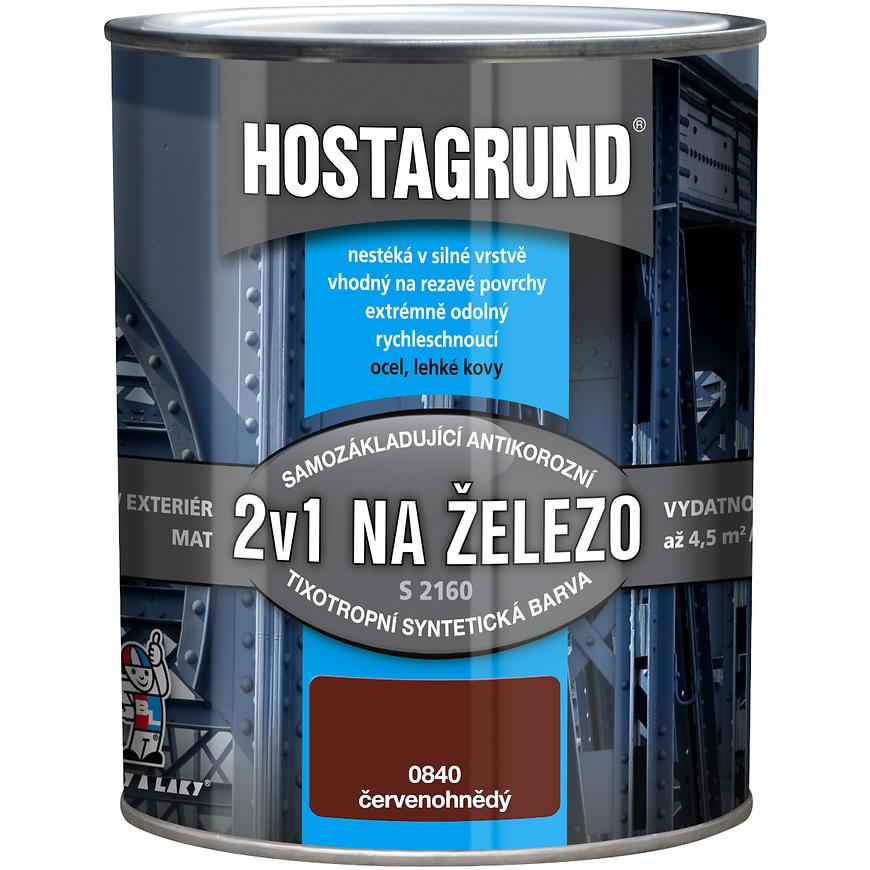 Hostagrund S2160 0840 červenohnědý 0.6l Hostagrund