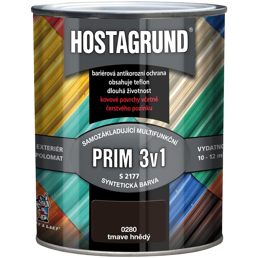 Hostagrund prim3v1 0280 hnědá tmavá 0.6l Hostagrund