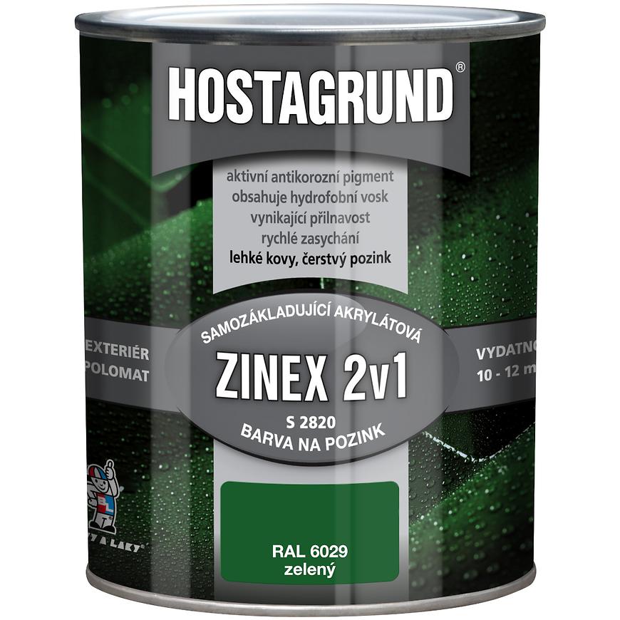 Hostagrund zinex RAL6029 zelený 0.6l Hostagrund