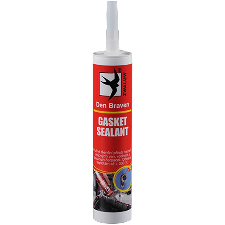 Jednosložkový acetátový silikonový tmel Den Braven Gasket sealant červený 80 ml Den Braven